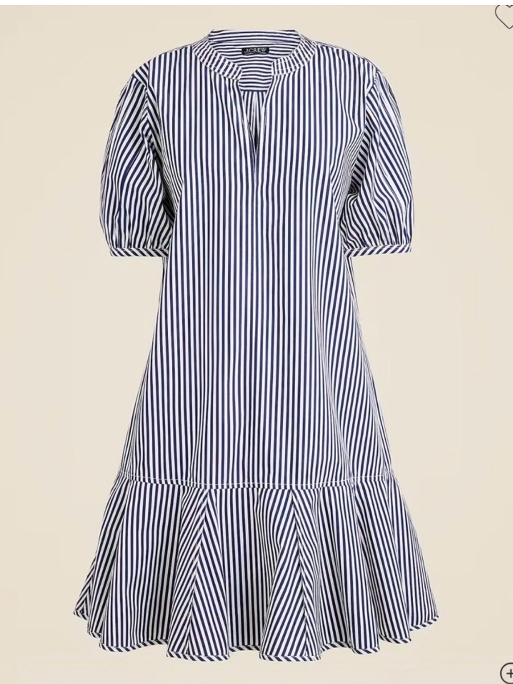 NWT J CREW Delilah Striped
Cotton Poplin Dress M
$55 $158